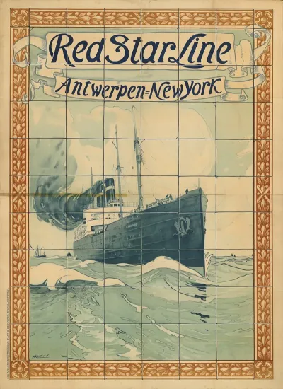 Red Star Line Antwerpen New York 2