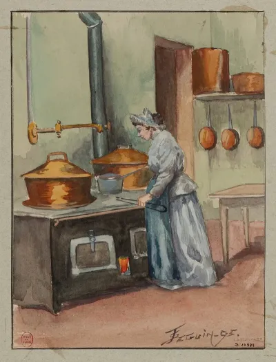 Refuge Pauline Roland Rue Fessart La Cuisine
