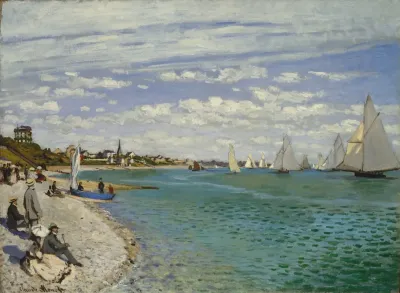 Regatta At Sainte Adresse