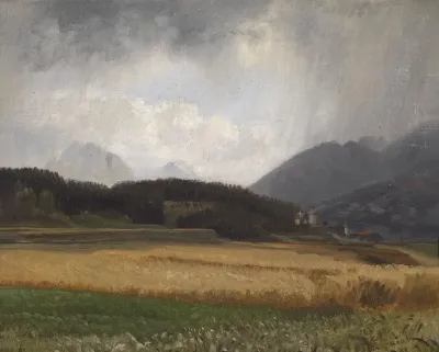Regenstimmung Uber Igls