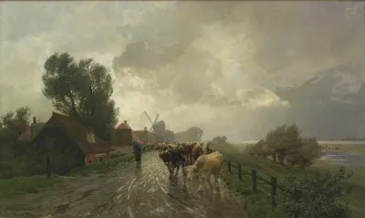 Regentag Am Niederrhein