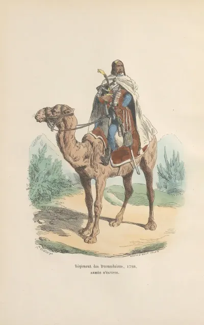 Regiment Des Dromadaires 1798 Armee Degypte