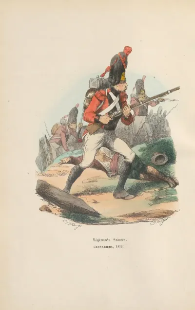 Regiments Suisses Grenadiers 1812