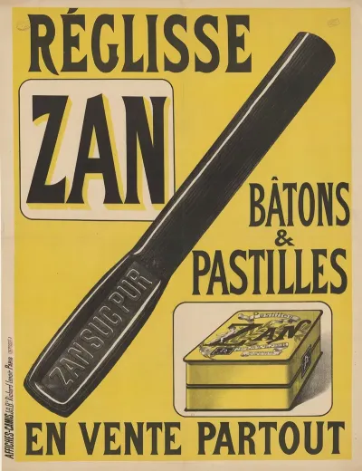 Reglisse Zan Batons Pastilles En Vente Partout