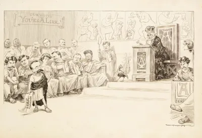 Regular Meeting Of The Ananias Club