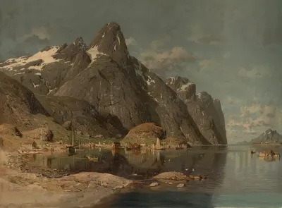 Reine On Norways Lofoten Islands