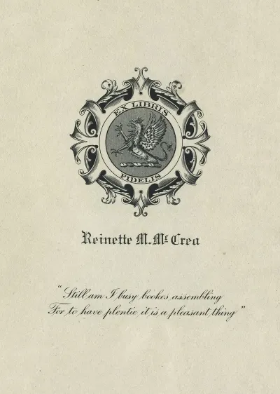 Reinette M Mccrea