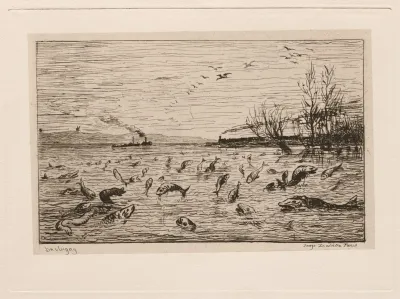 Rejoicing Of The Fish At The Departure Of The Cabin Boy The Fish