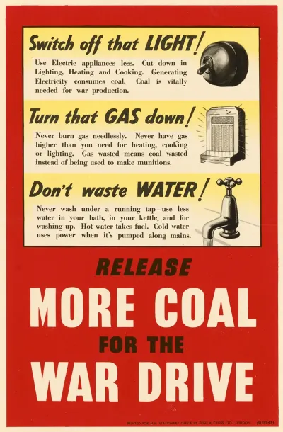 Release More Coal For The War Drive