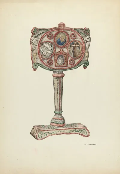 Reliquary Of Father Junipero Serra