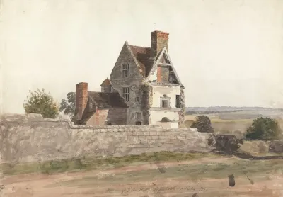 Remains Of Purton Hall Staffordshire