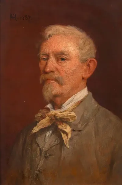 Remy Remigius Adrianus Van Haanen Maler Vater Des Kunstlers