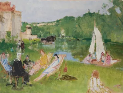 Repos Au Bord De La Seine
