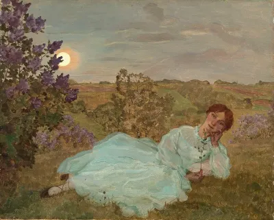 Repose At Sunset