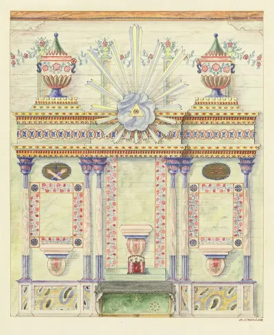 Reredos And Wall Paintings