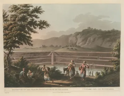 Reservoir Of The Sealed Fountain Near Bethlehem