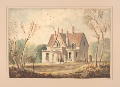 Residence Of Mr Mudge Lyman Near Swanscot