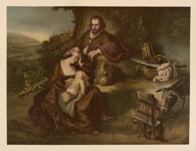Rest On The Flight Into Egypt 28
