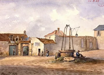 Restes De Leglise Saint Martin Place De La Collegiale Faubourg Saint Marcel