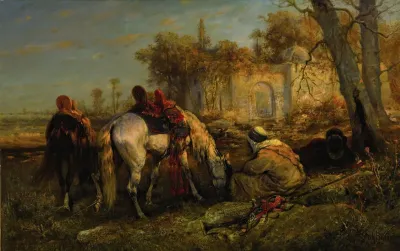 Resting Cavaliers