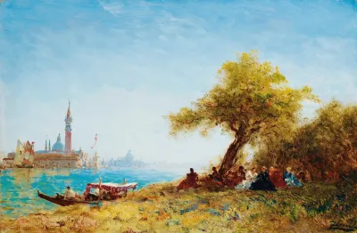 Resting In The Countryside Near Venice