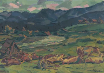 Resting In The Pasture