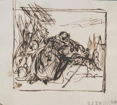 Resting Monk