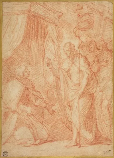 Resurrected Christ Appearing To His Mother