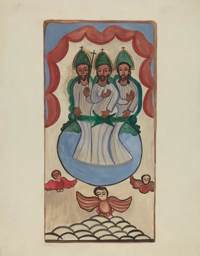 Retabla Of The Trinity