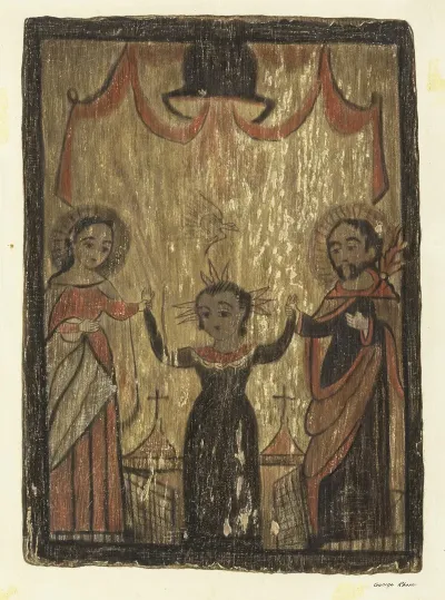 Retablo The Holy Family