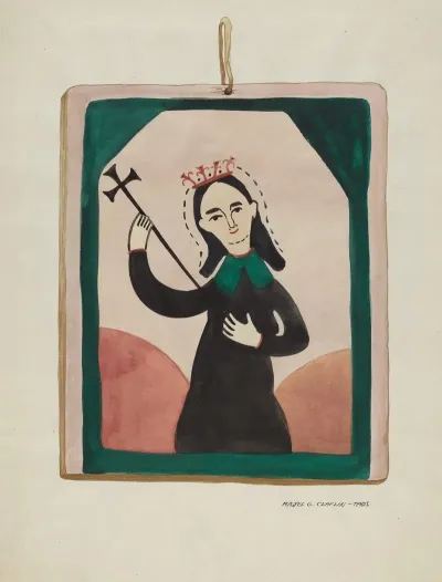 Retablo Virgin