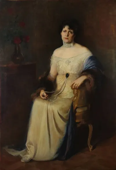 Retrato De La Esposa Del Autor