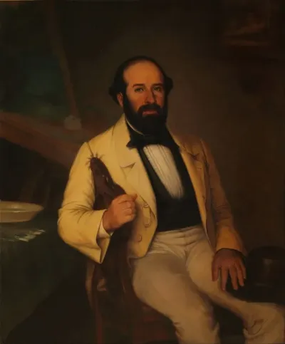 Retrato De Santiago Calzadilla