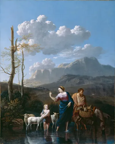 Return Of The Holy Family From Egypt