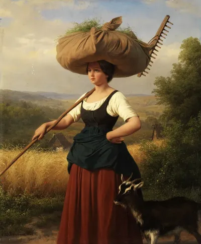 Returning From The Fields 3