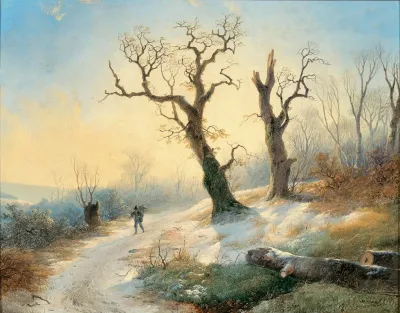 Returning Home In Winter