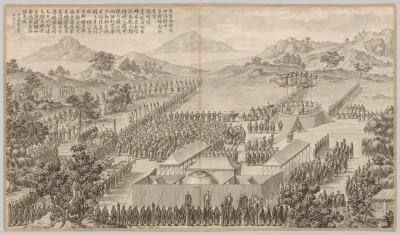 Rewards To Generals And Officers In Quelling The Uigurs