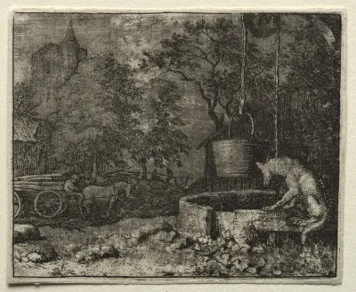 Reynard Tricks The Wife Of The Wolf