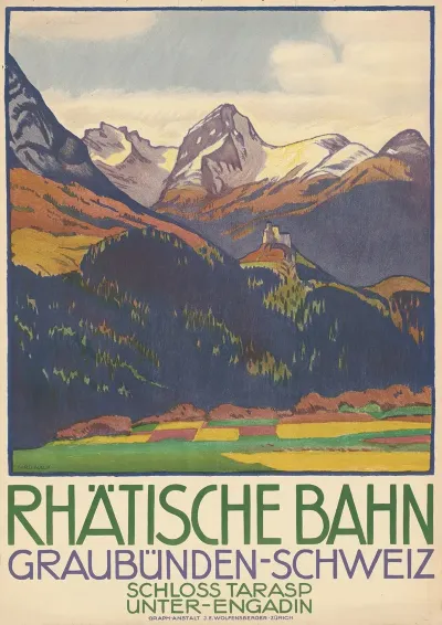 Rhatische Bahn Graubunden Schweiz 2