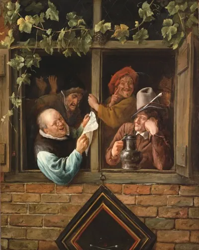 Rhetoricians At A Window
