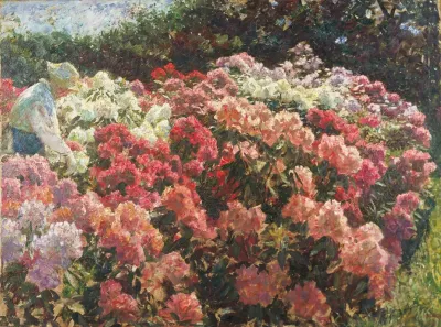 Rhododrendron In Tuxens Garden