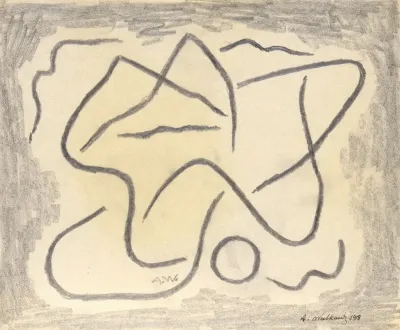 Rhythmic Lines Abstraction