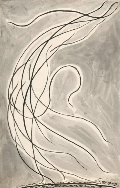 Rhythmic Lines Dance Abstraction 3