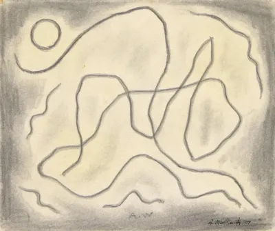 Rhythmic Lines Dance Abstraction 4