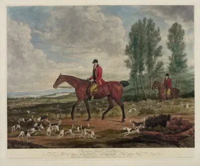 Richard Davis Huntsman To His Majestys Harriers 1789 1812