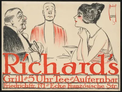 Richards Grill Drei Gaste Am Tisch