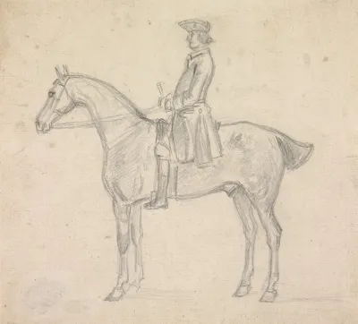 Rider In Tricorne Hat