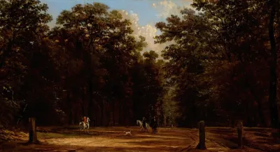 Riders In A Park