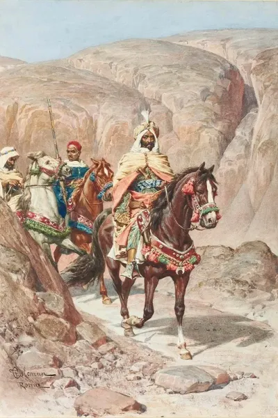 Riders On A Rocky Pass