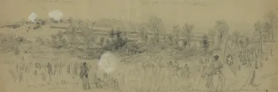 Rifle Pits On The Right Of The Orange Turnpike Occupied By The Regulars On The First Day And By The 6th Corps Subsequently